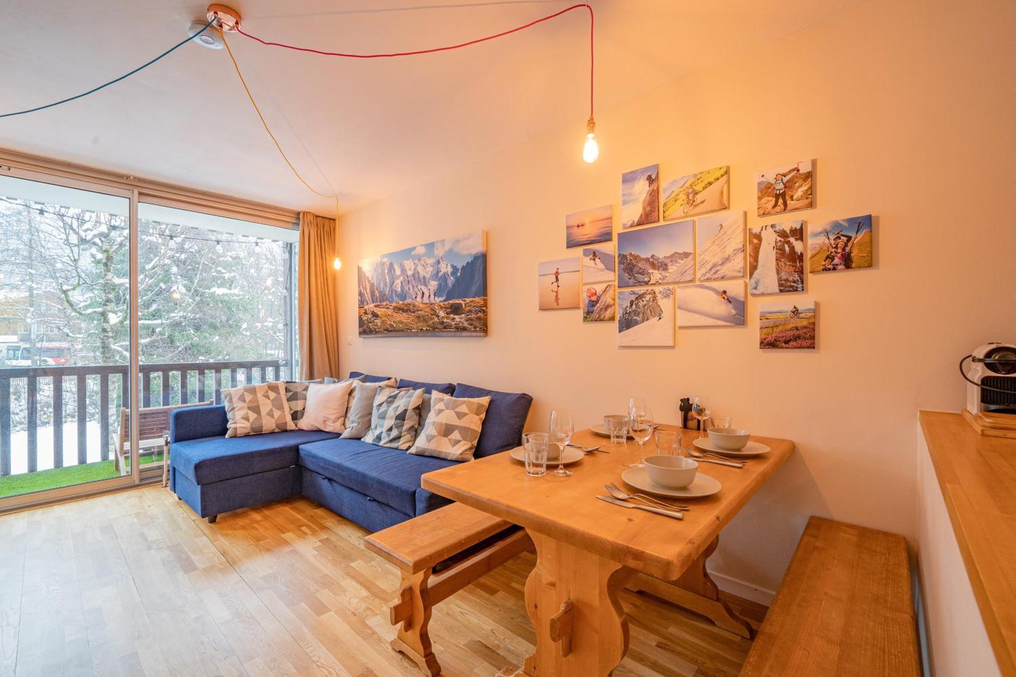 Apartment Arve - Chamonix Peaks Retreat المظهر الخارجي الصورة